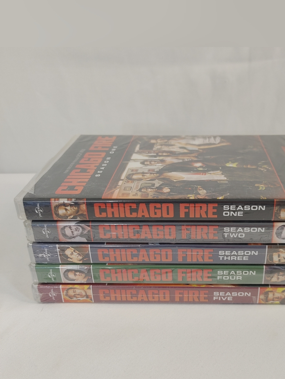 Chicago Fire Seasons 1-5 DVD Lot 4 Sealed 1 Open Complete Series Bundle TV Drama